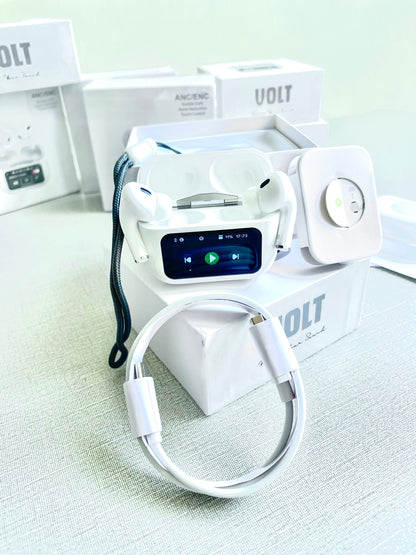 Volt A9 Pro ANC Earbuds with Digital Display