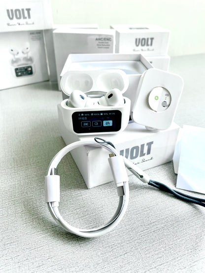 Volt A9 Pro ANC Earbuds with Digital Display